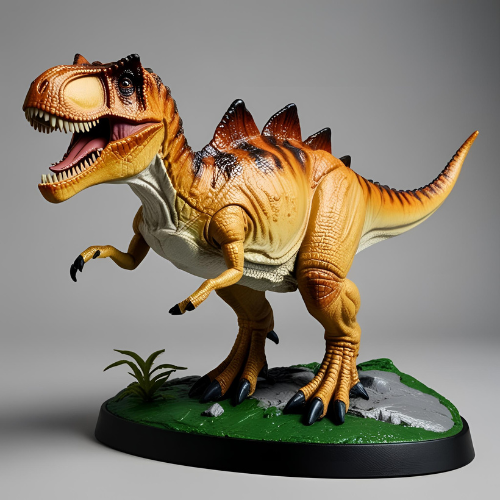 Stegosaurus Dinosaur Figurine – Hand-Painted Realism | Venture Luis