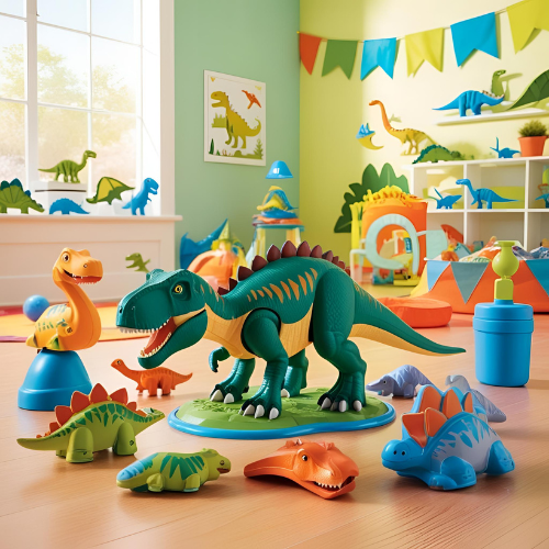 Lifelike Dino Model Set – Jurassic Theme Decor | Venture Luis