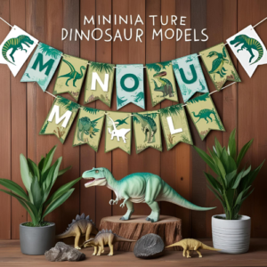 Miniature Dinosaur Models